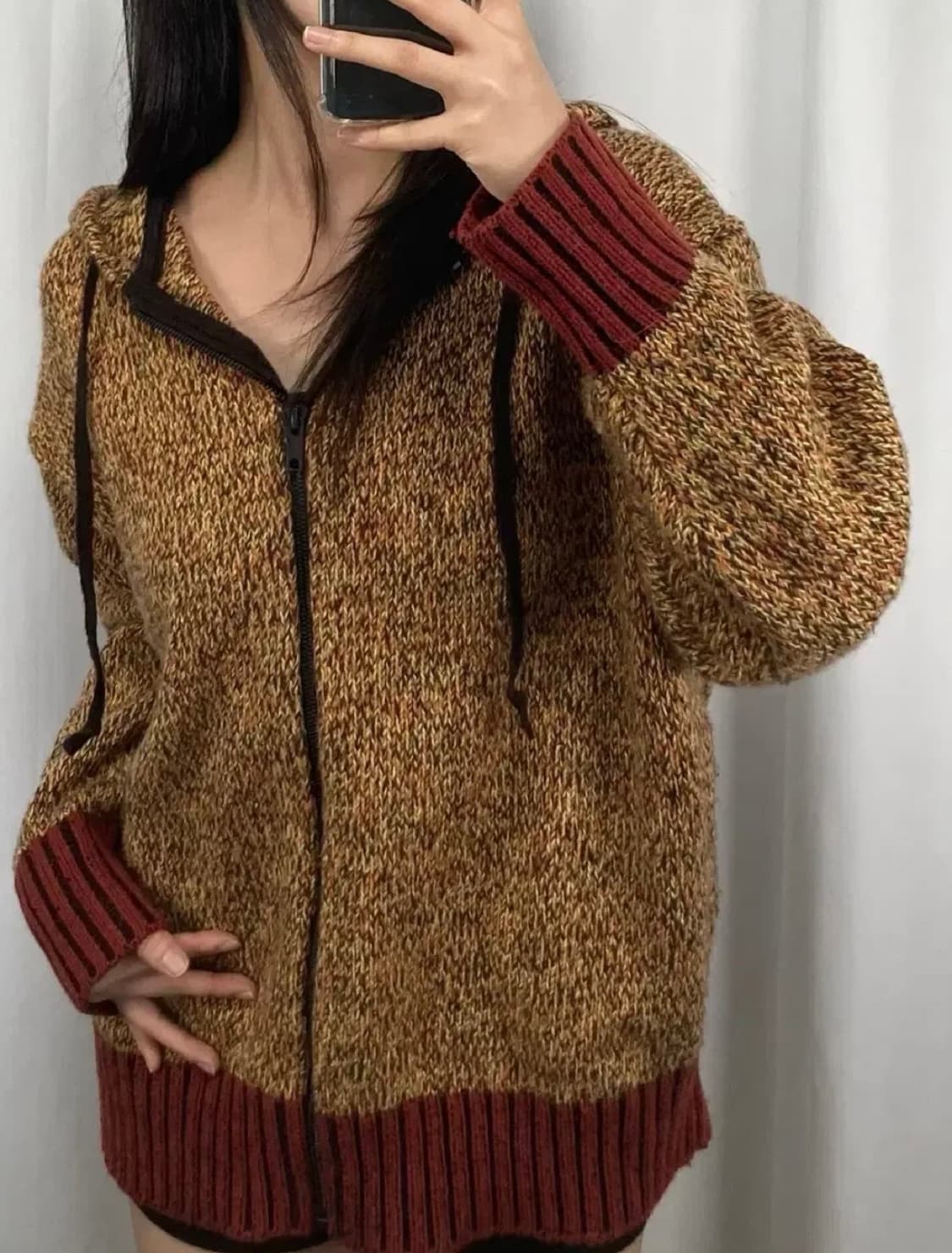 유니클로 X 마르니 오버핏 후드집업 상품이미지2