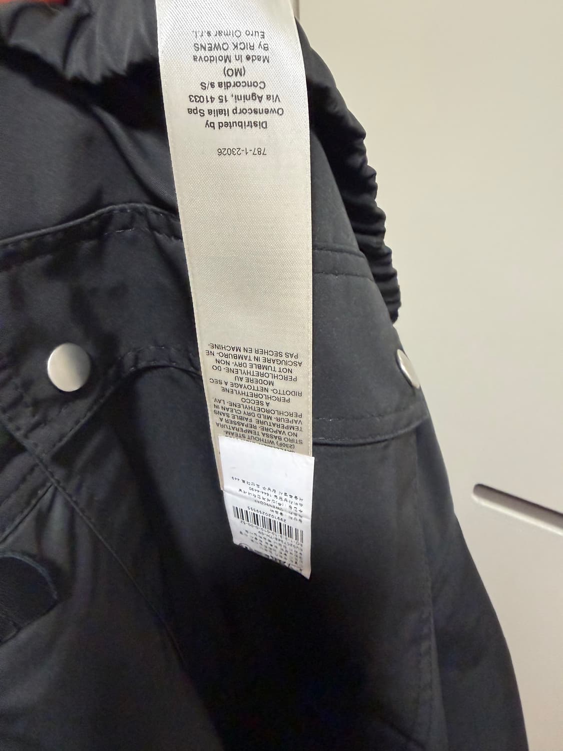 Rick Owens 바우하우스 크롭 팬츠 블랙 상품이미지4