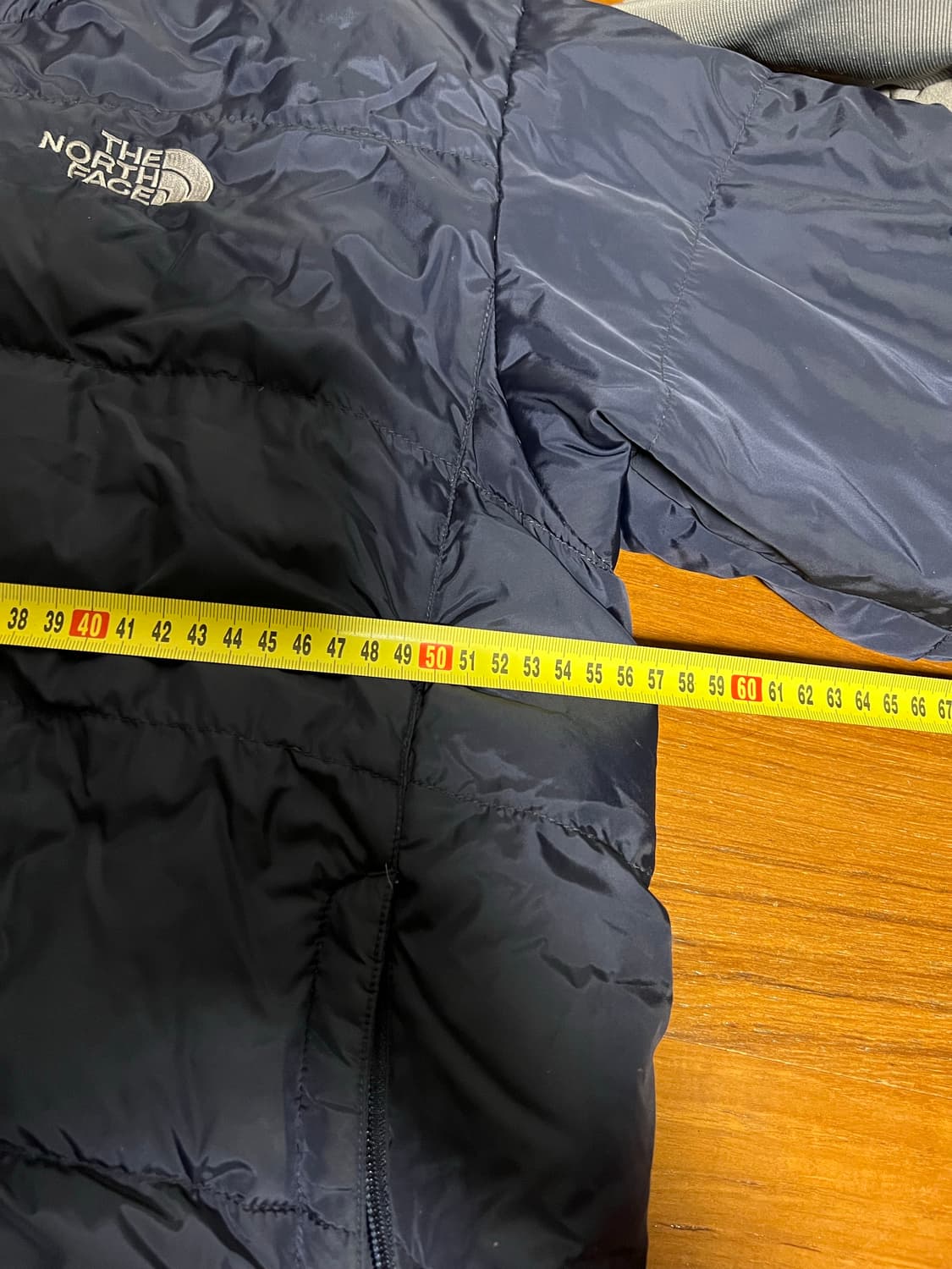 노스페이스 600 네이비 패딩 100 상품이미지3