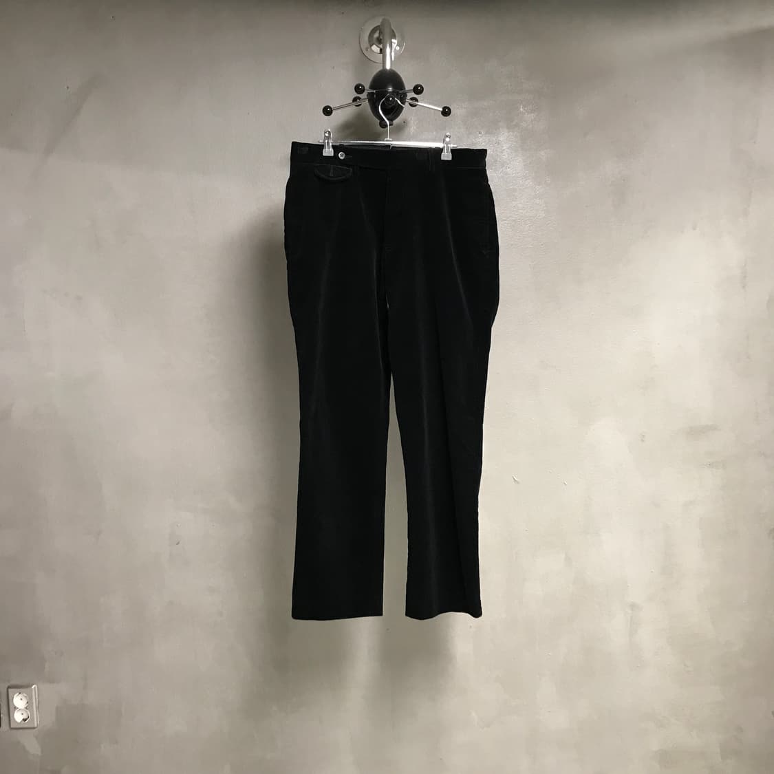 폴로 랄프로렌 블랙 코듀로이 팬츠 34 상품이미지1