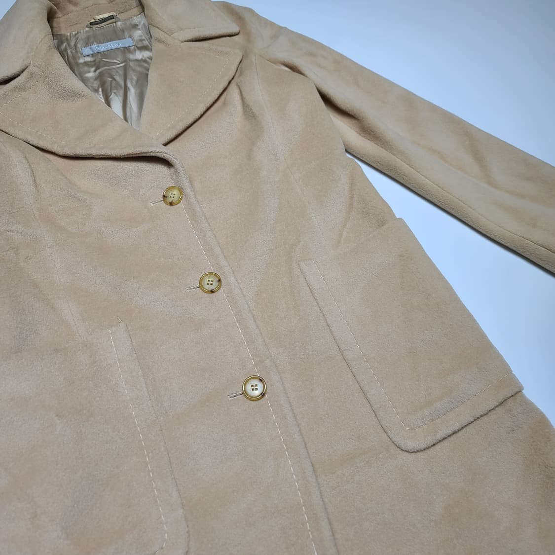 막스마라 싱글 울 코트[38] 상품이미지4