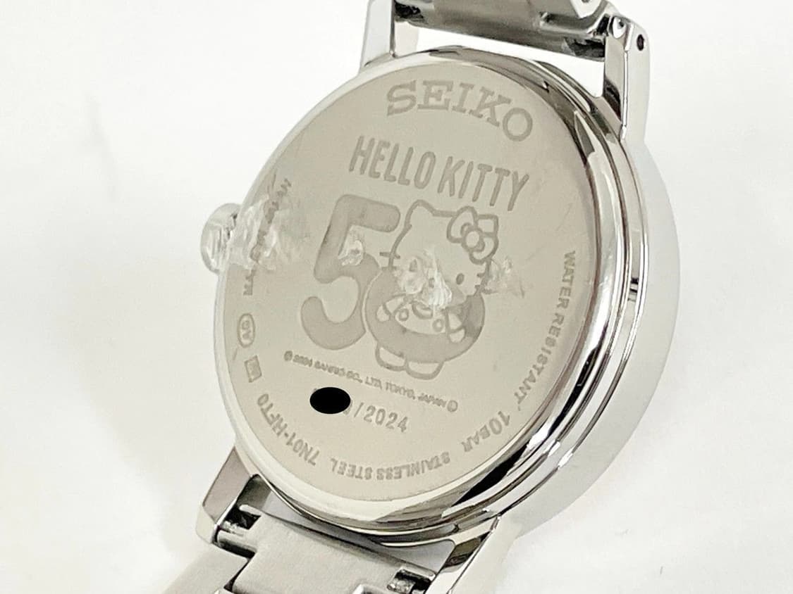 세이코 X 헬로키티 50주년 기념 콜라보 한정판 시계 상품이미지7