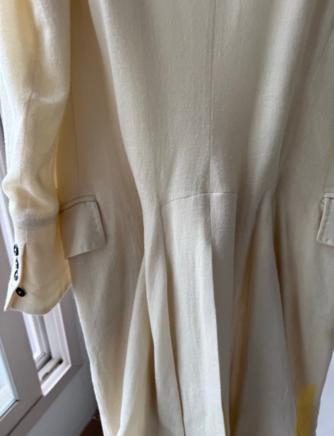 앤드뮐미스터 화이트 울코트 상품이미지5