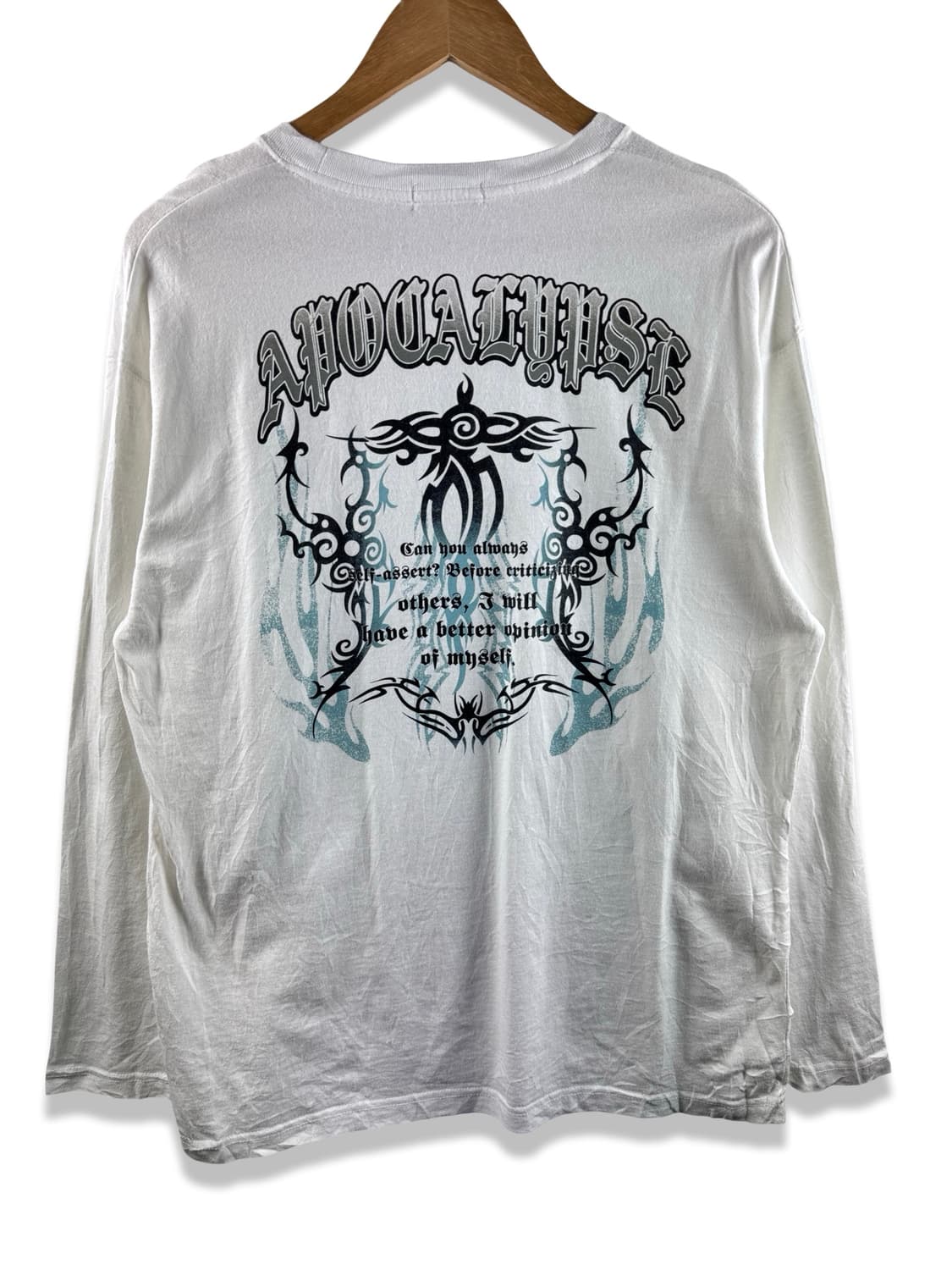 JPN Y2K 레터링 롱슬리브2721 상품이미지1