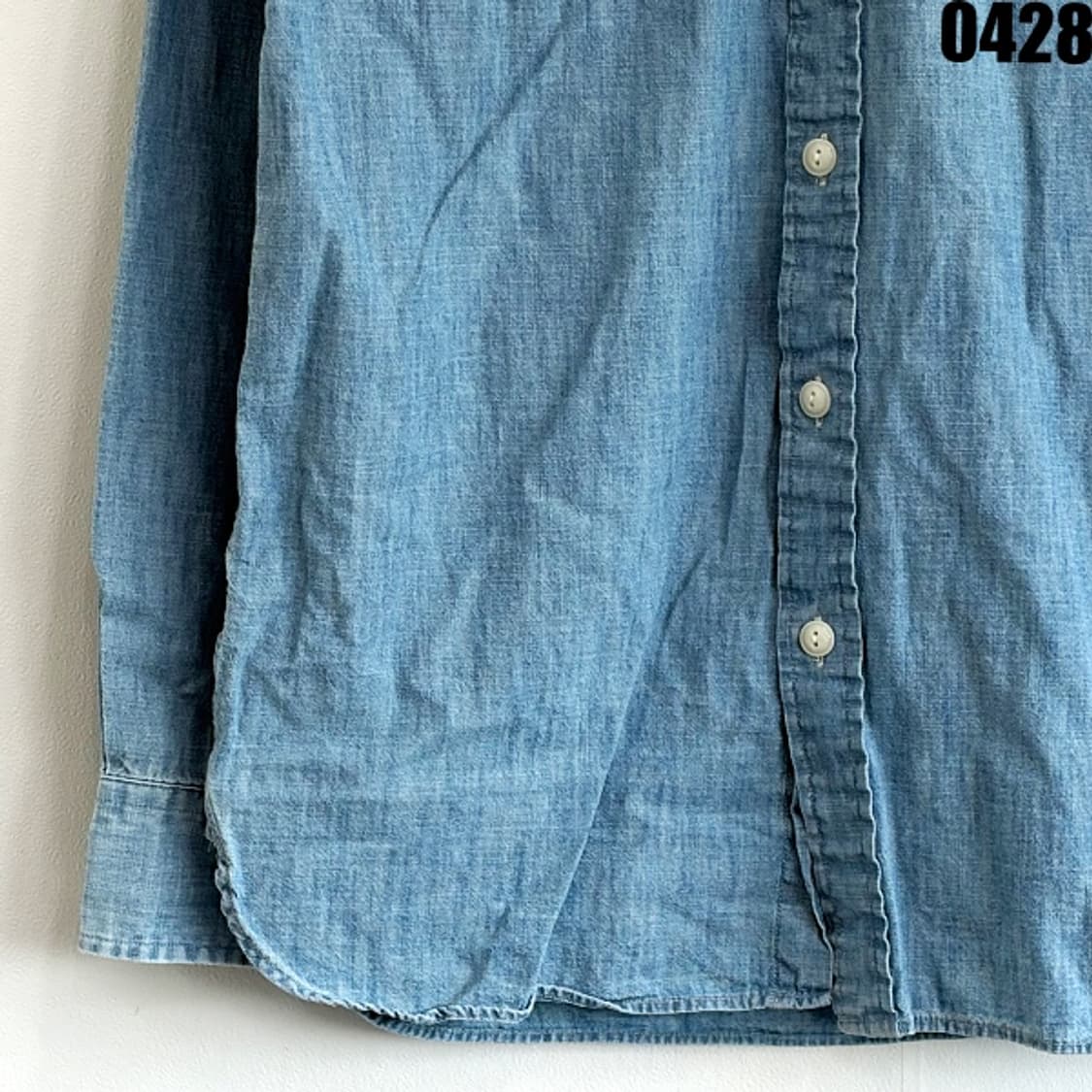 폴로 랄프로렌 스포츠맨 백프린팅 샴브레이 셔츠 S/P 0428 상품이미지3