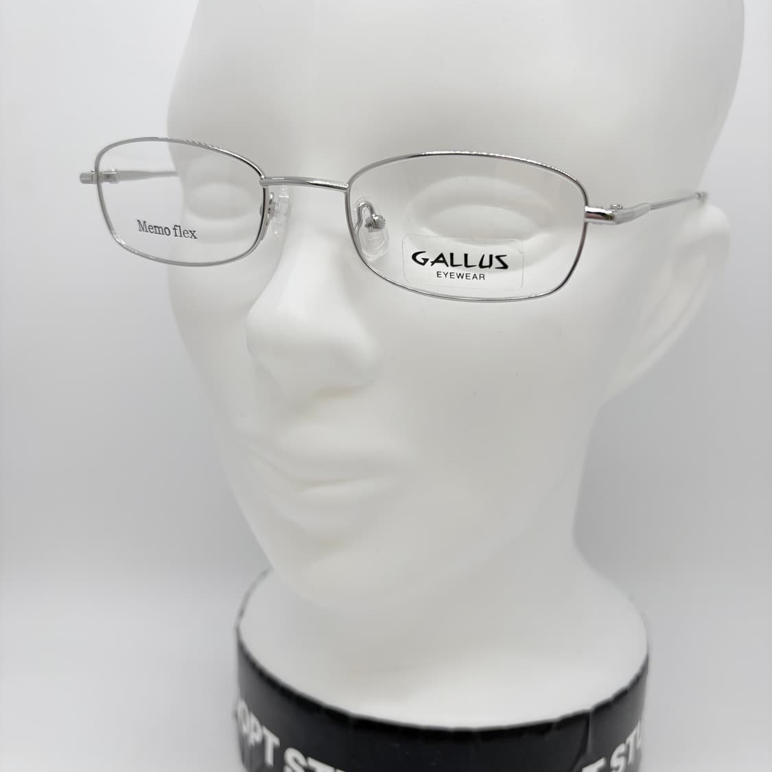 GALLUS 실버 슬림 스퀘어 메탈테 상품이미지6