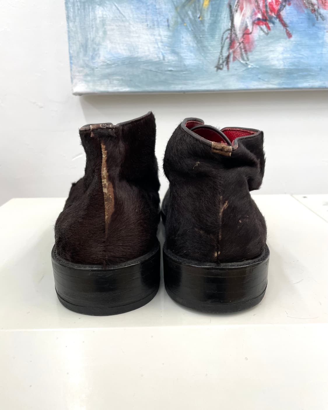 [240] 장폴고티에 송치 퍼 처카 부츠 상품이미지4