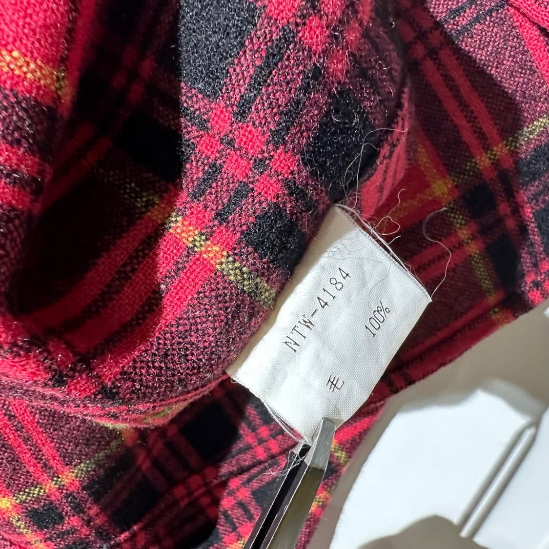 노스페이스 퍼플 라벨 울 플란넬 체크 셔츠 상품이미지7