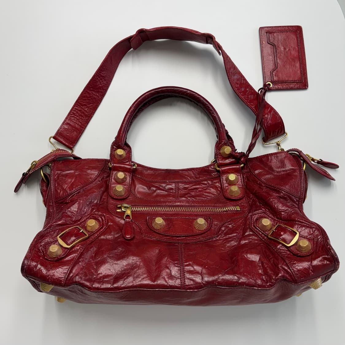 발렌시아가 자이언트 파트타임. 모터백 시티백 르시티 르카골 상품이미지1