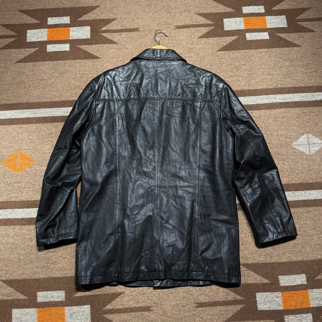 캐나다 데니어 램스킨 레더 카 코트 95~100 양가죽 자켓 상품이미지4