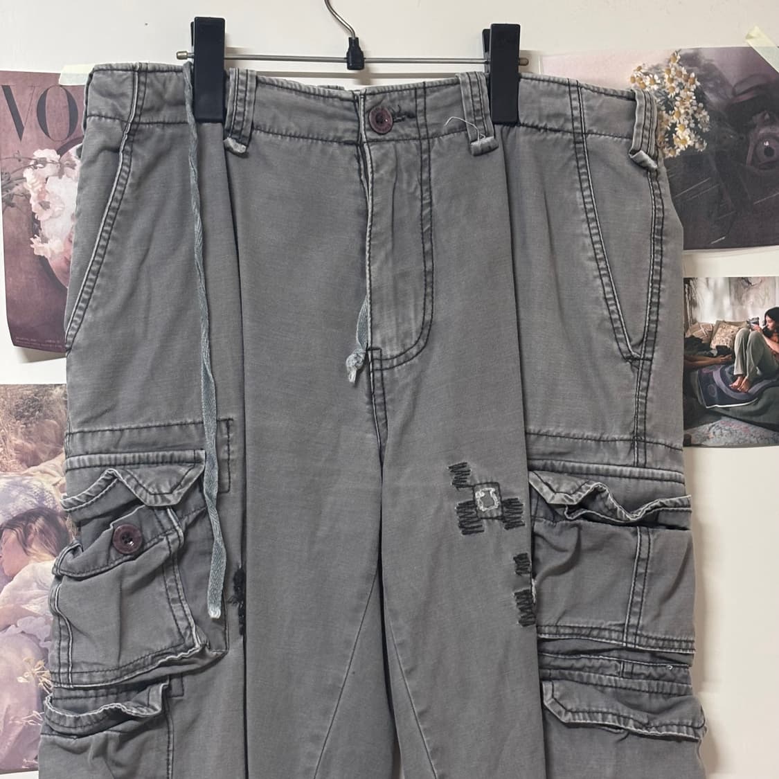 빈티지 카고 반바지 상품이미지2