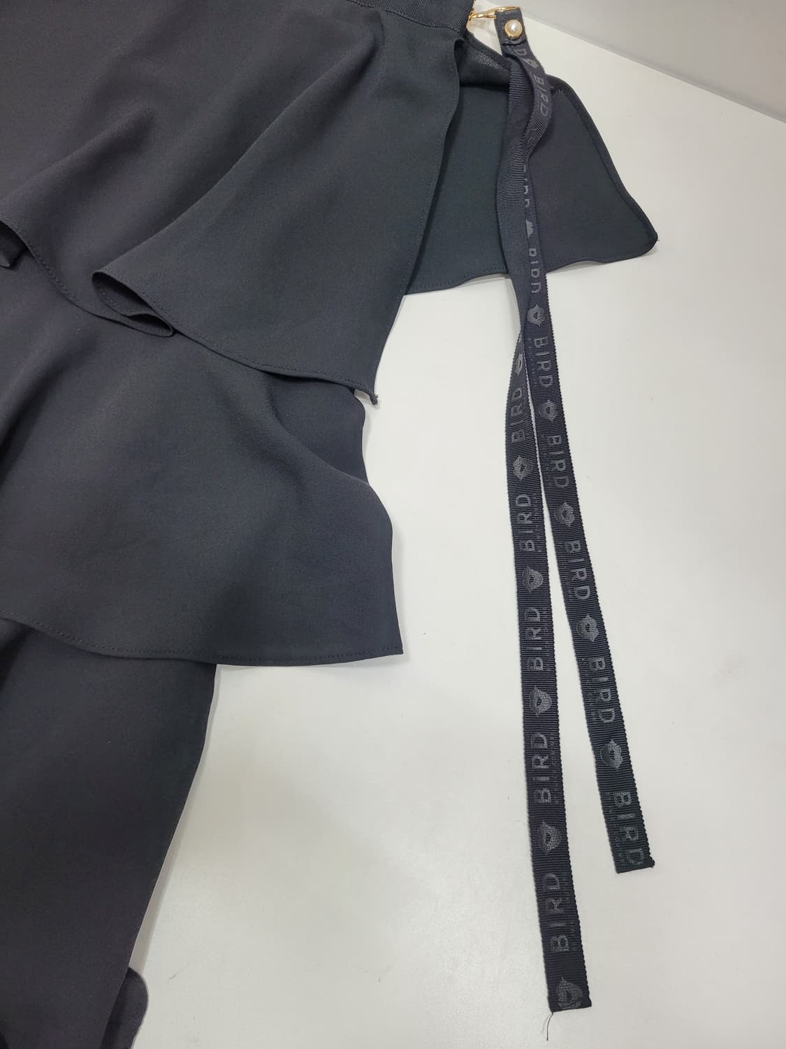 BIRD 한섬 버드 프릴 스커트 캉캉 스커트 / 여 64-94 블랙 
 상품이미지3