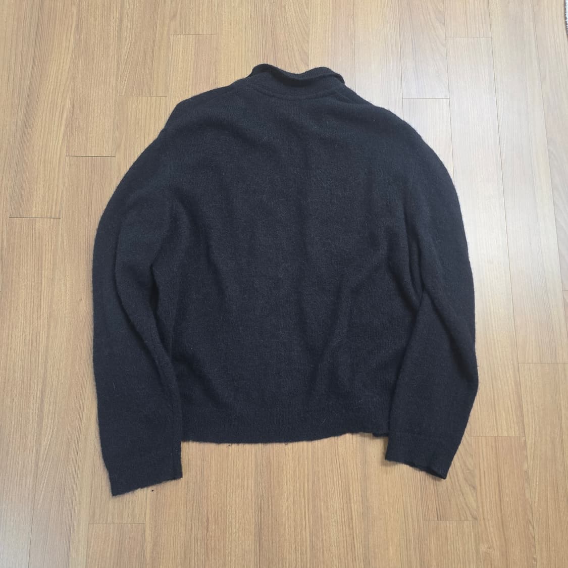 (48) 아워레가시 이브닝 폴로 가디건 자켓 블랙 상품이미지3