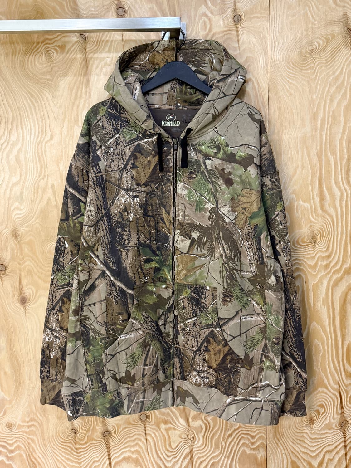 레드헤드 리얼 트리 카모 빅 후드집업 상품이미지1
