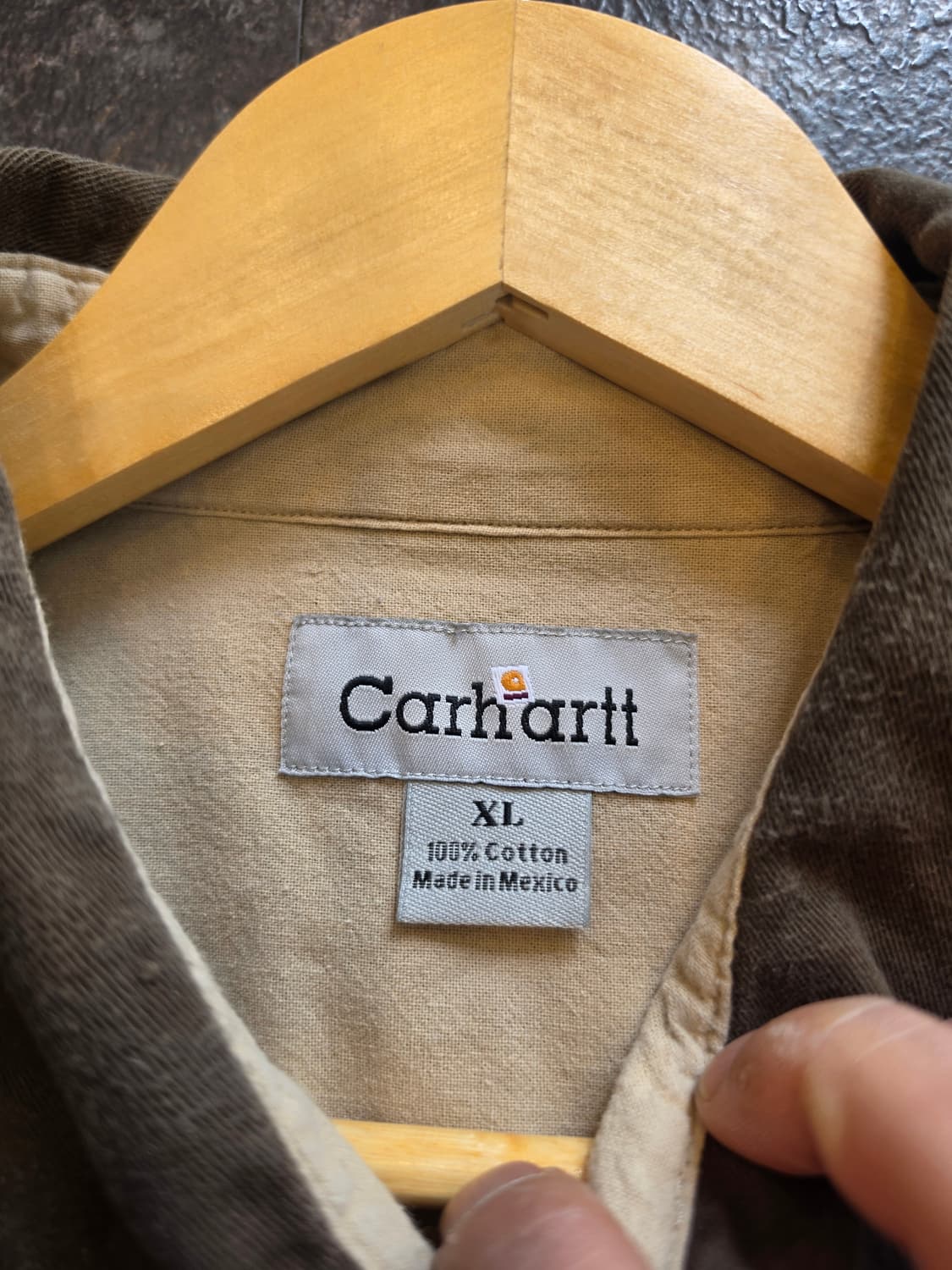 칼하트(Carhartt)의 빈티지 워크 셔츠 XL 상품이미지3