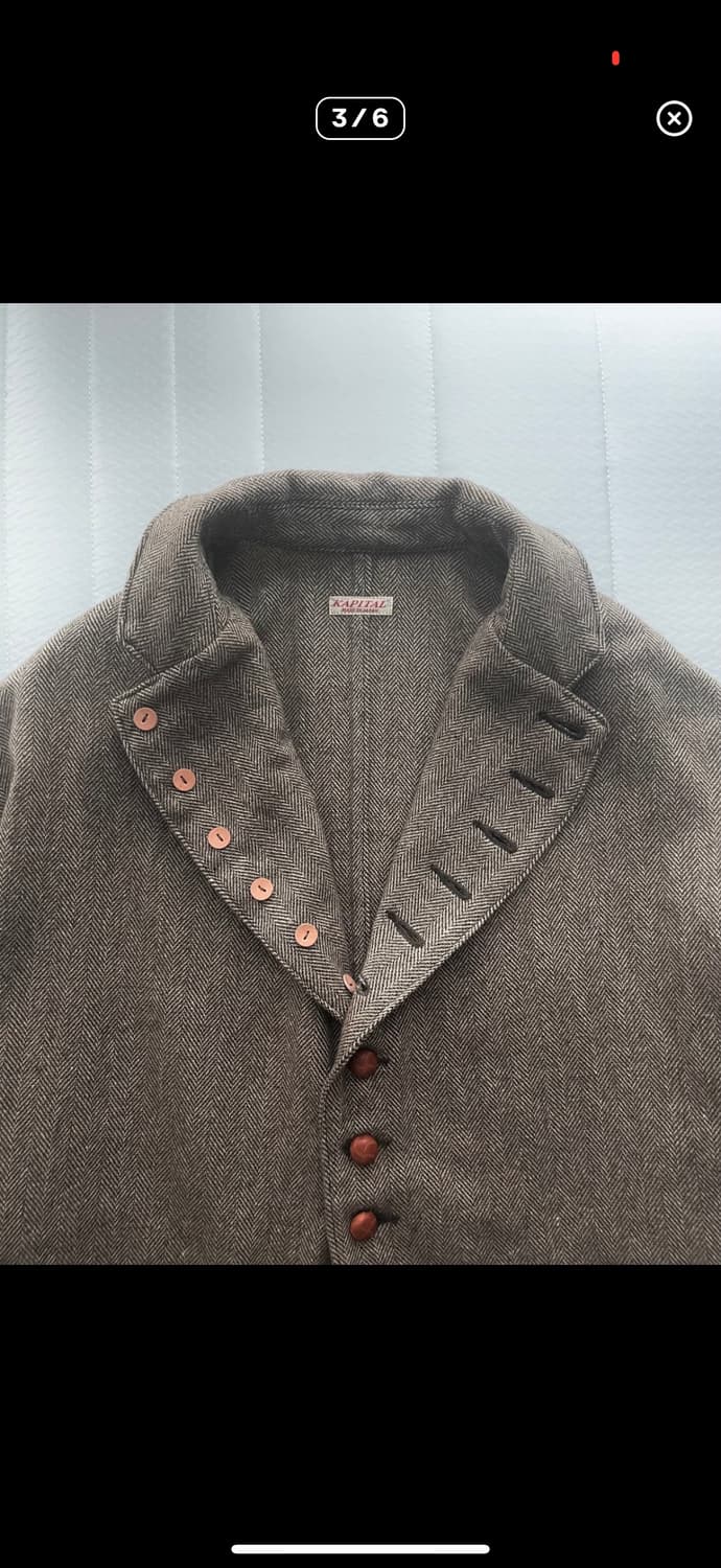 캐피탈 헤링본 자켓 상품이미지3