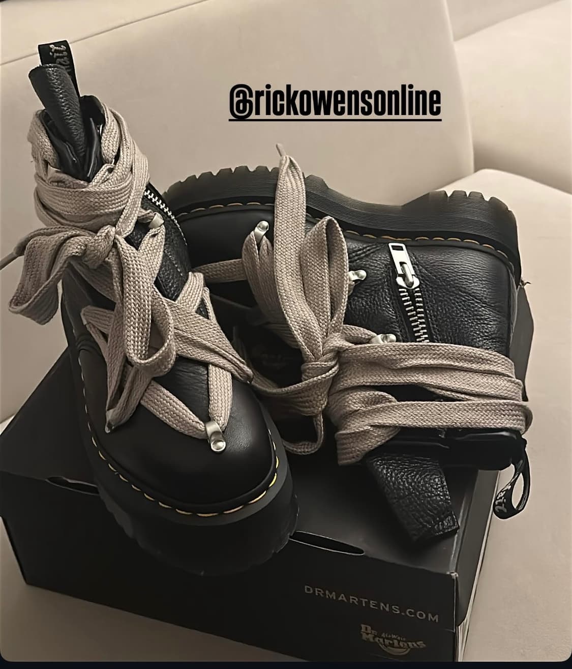 닥터마틴 릭오웬스 1460RO 상품이미지1