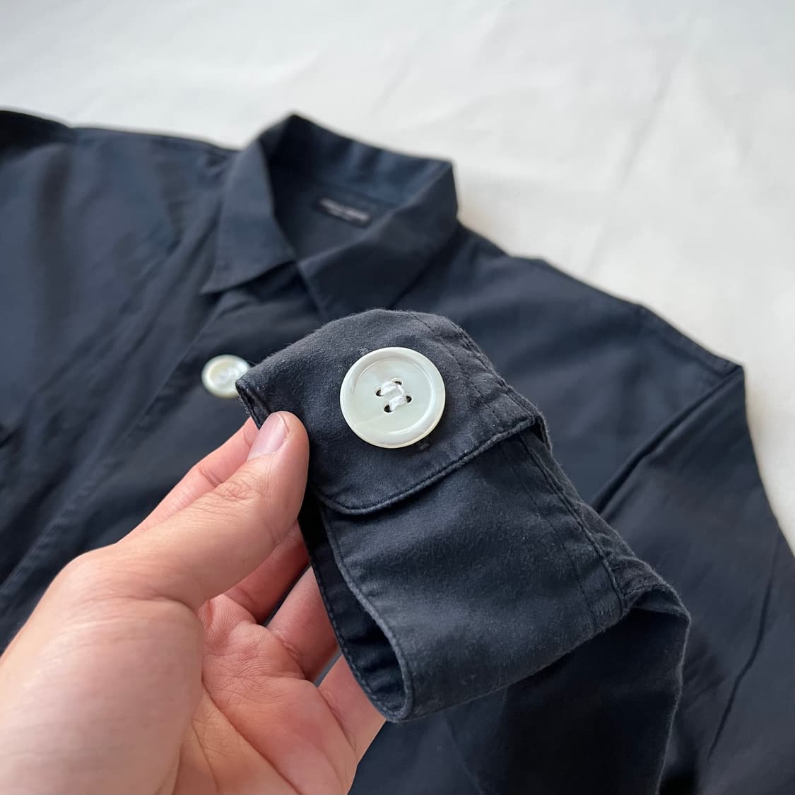 00s 꼼데가르송 옴므 플러스 빅 버튼 셔츠 상품이미지8