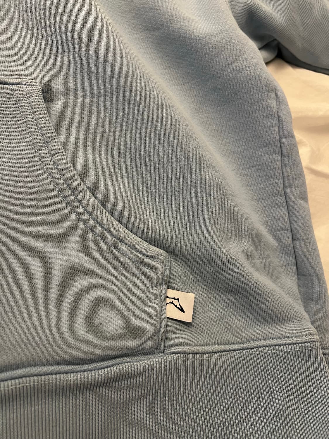 아킴보 클럽 baby blue 베이비 블루 후드티 M 상품이미지3