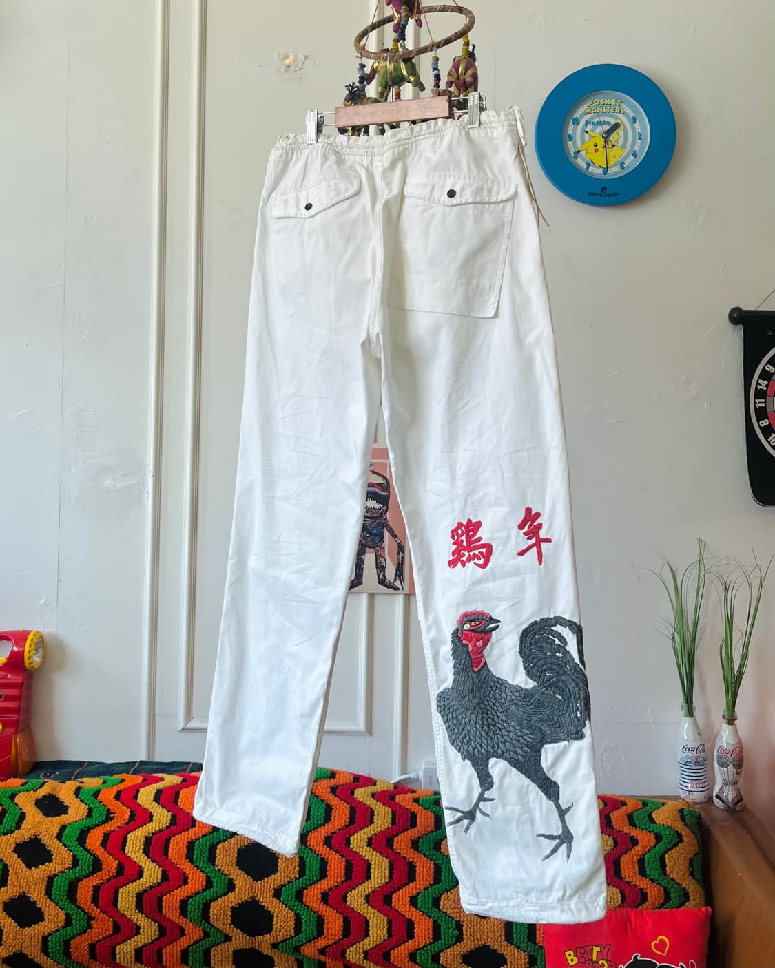 Maharishi Archive White Cotton Pants 상품이미지9