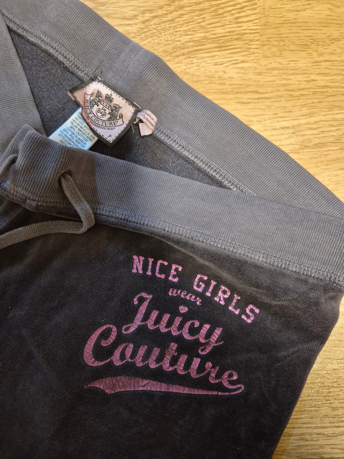 쥬시 꾸뛰르 벨벳 트레이닝복 세트 P 상품이미지6