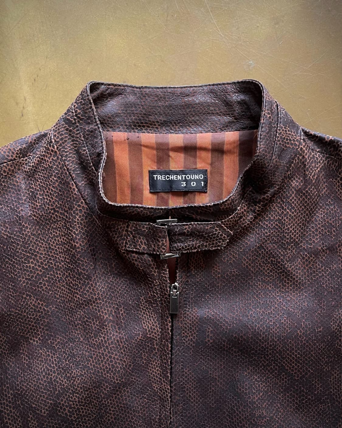 301 by TRECHENTOUNO Lambskin Python JK 상품이미지4