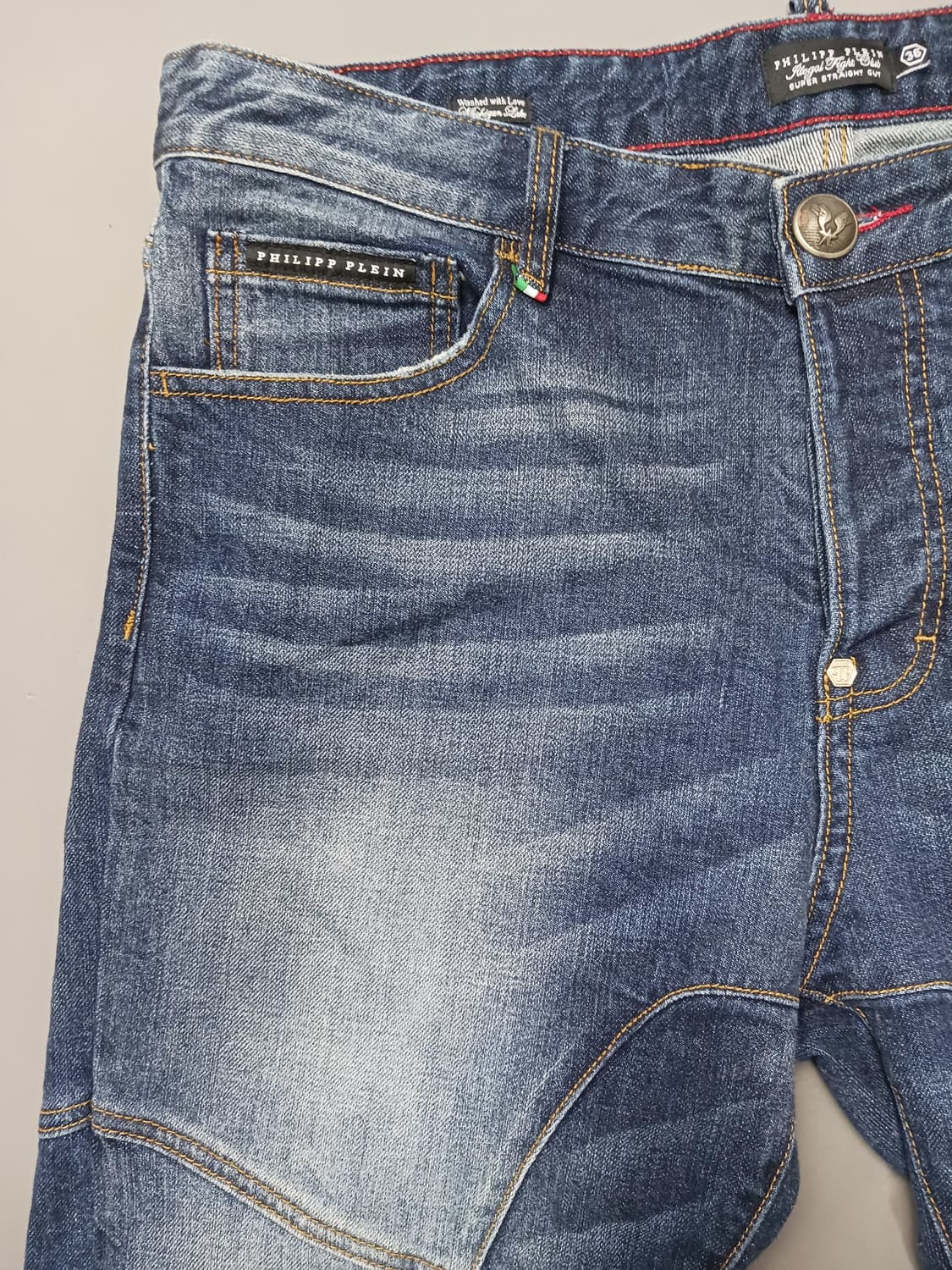 [36] 필립플레인 바이커 슈퍼 스트레이트 컷 청바지 상품이미지2