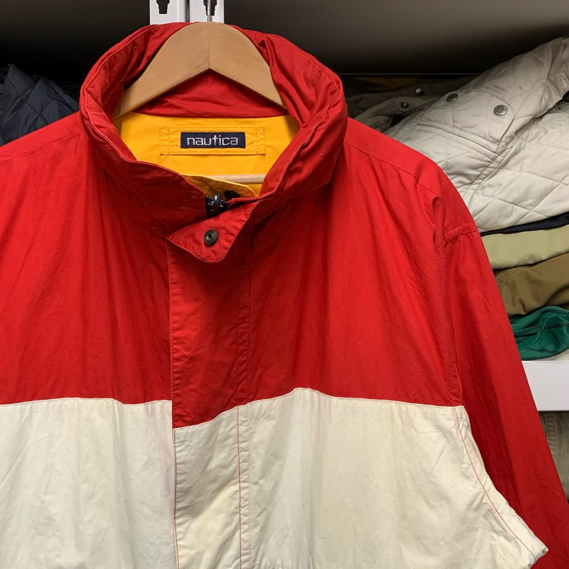 [L] 90's 노티카 올드스쿨 리버시블 재킷 상품이미지1