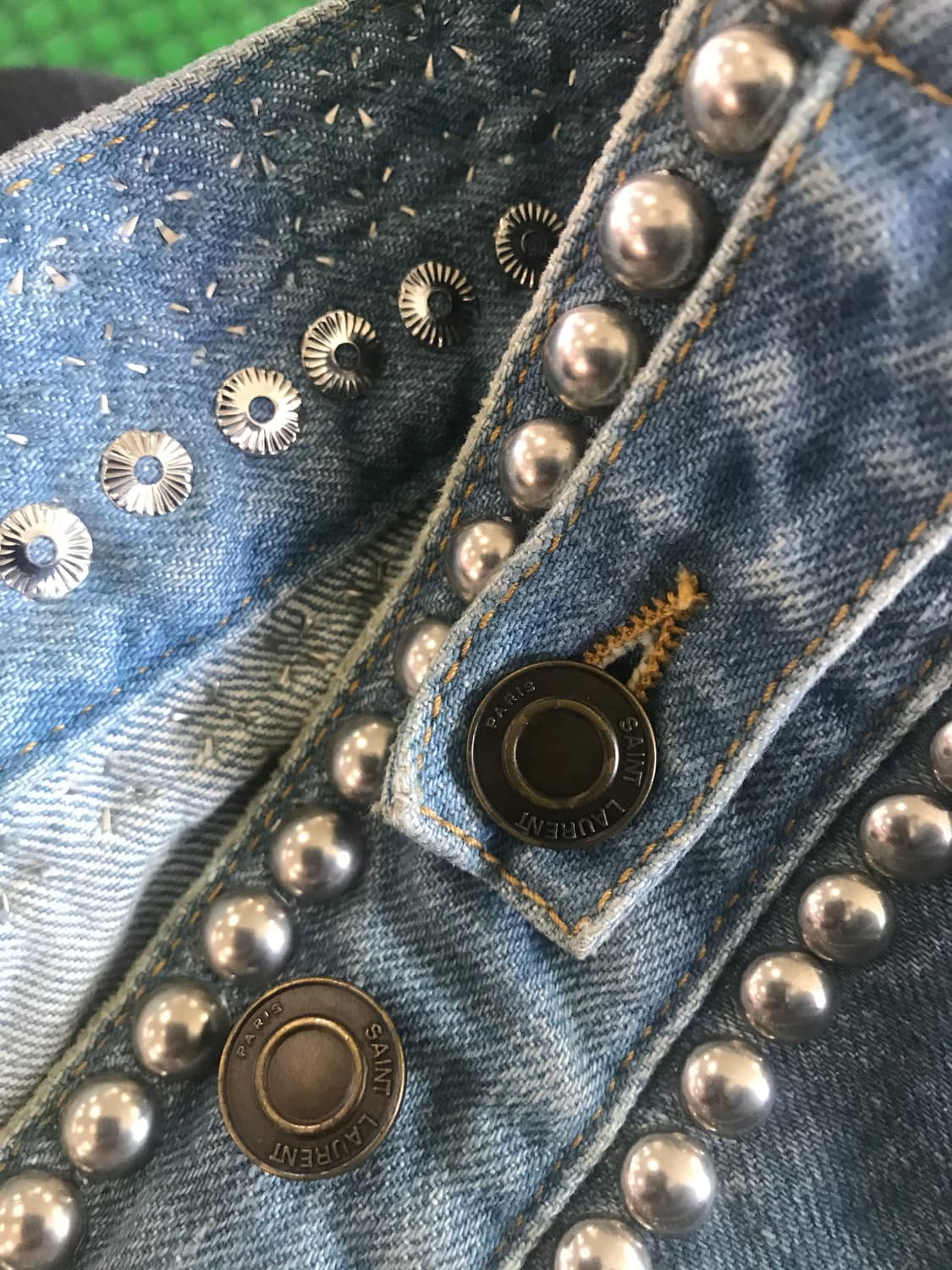 생로랑크리스탈청자켓 상품이미지7