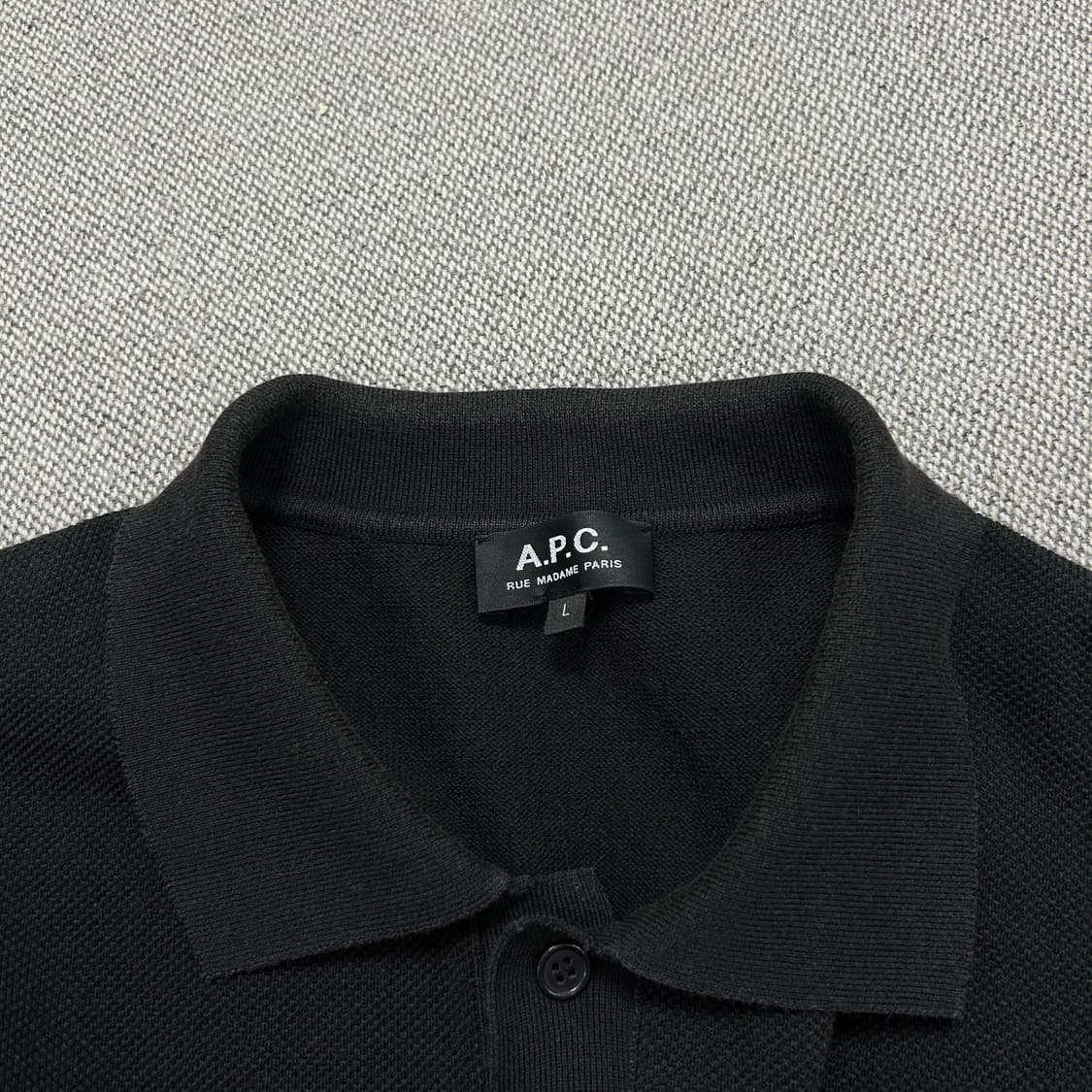 아페쎄 자수로고 와플 카라티(L) 상품이미지3