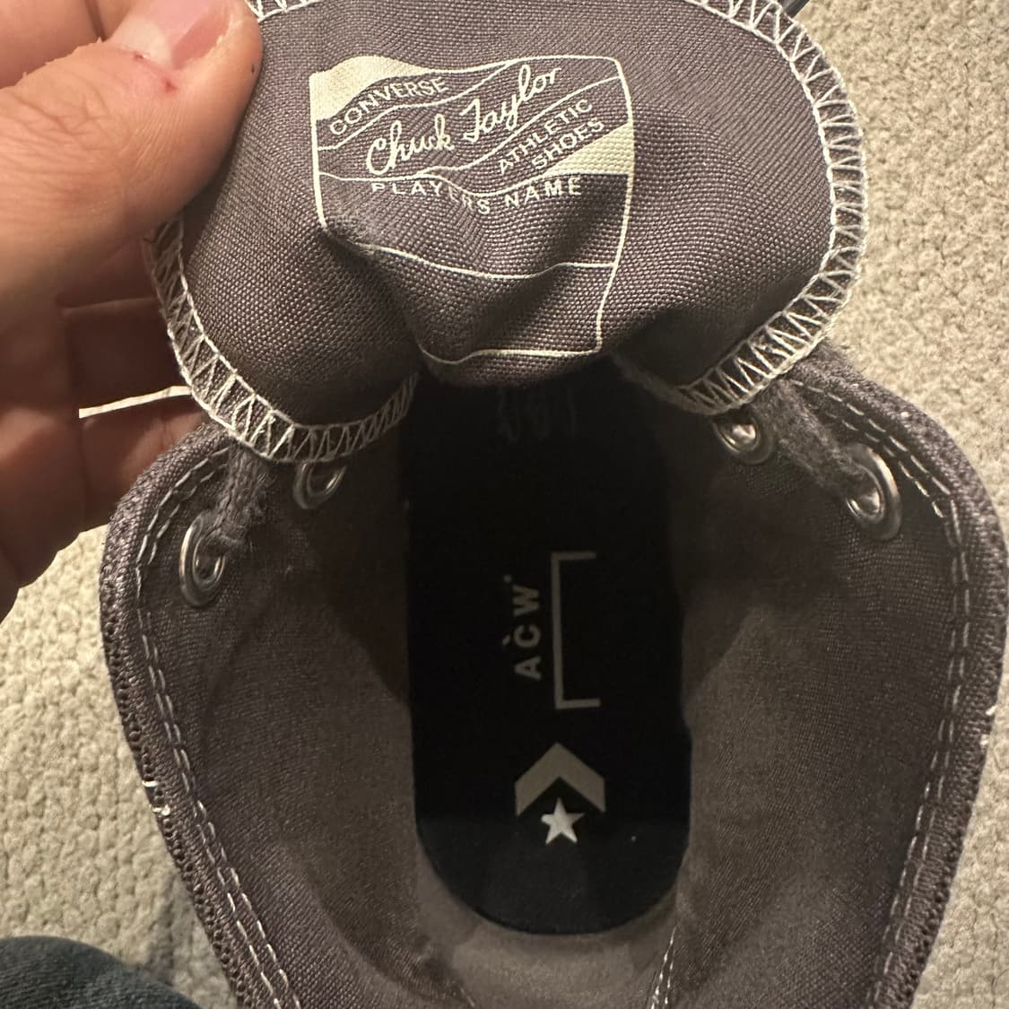 어 콜드 월 Acoldwall 컨버스 하이탑 상품이미지8