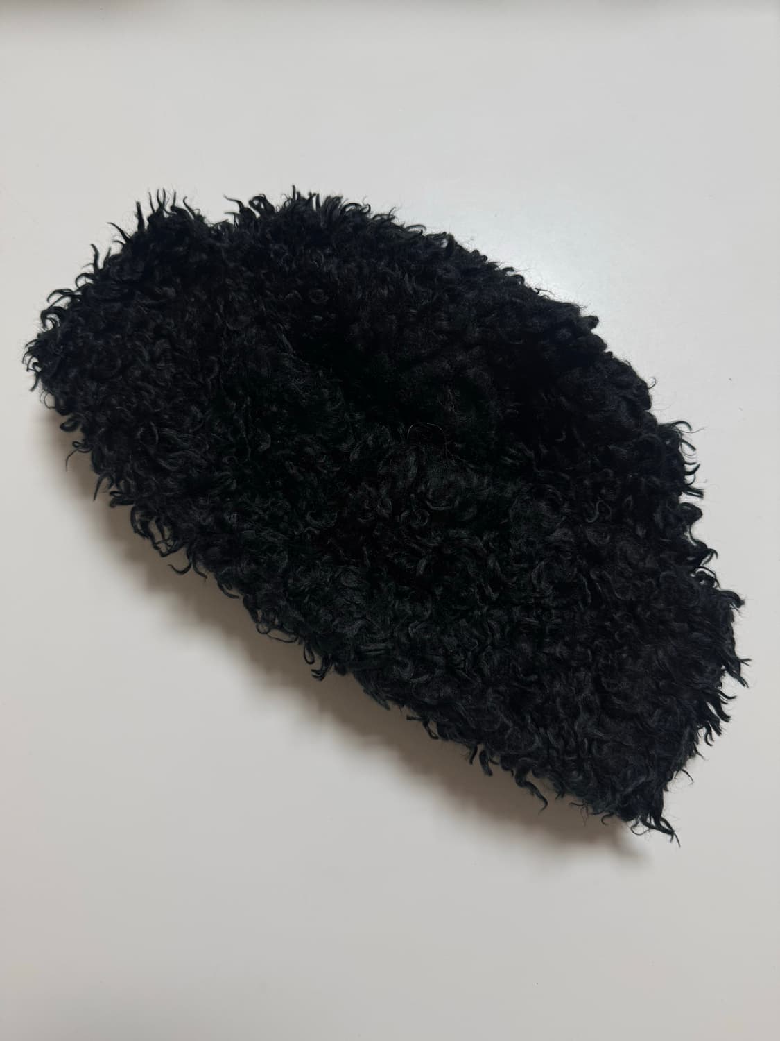 90s DKNY 퍼 비니 모자  상품이미지1