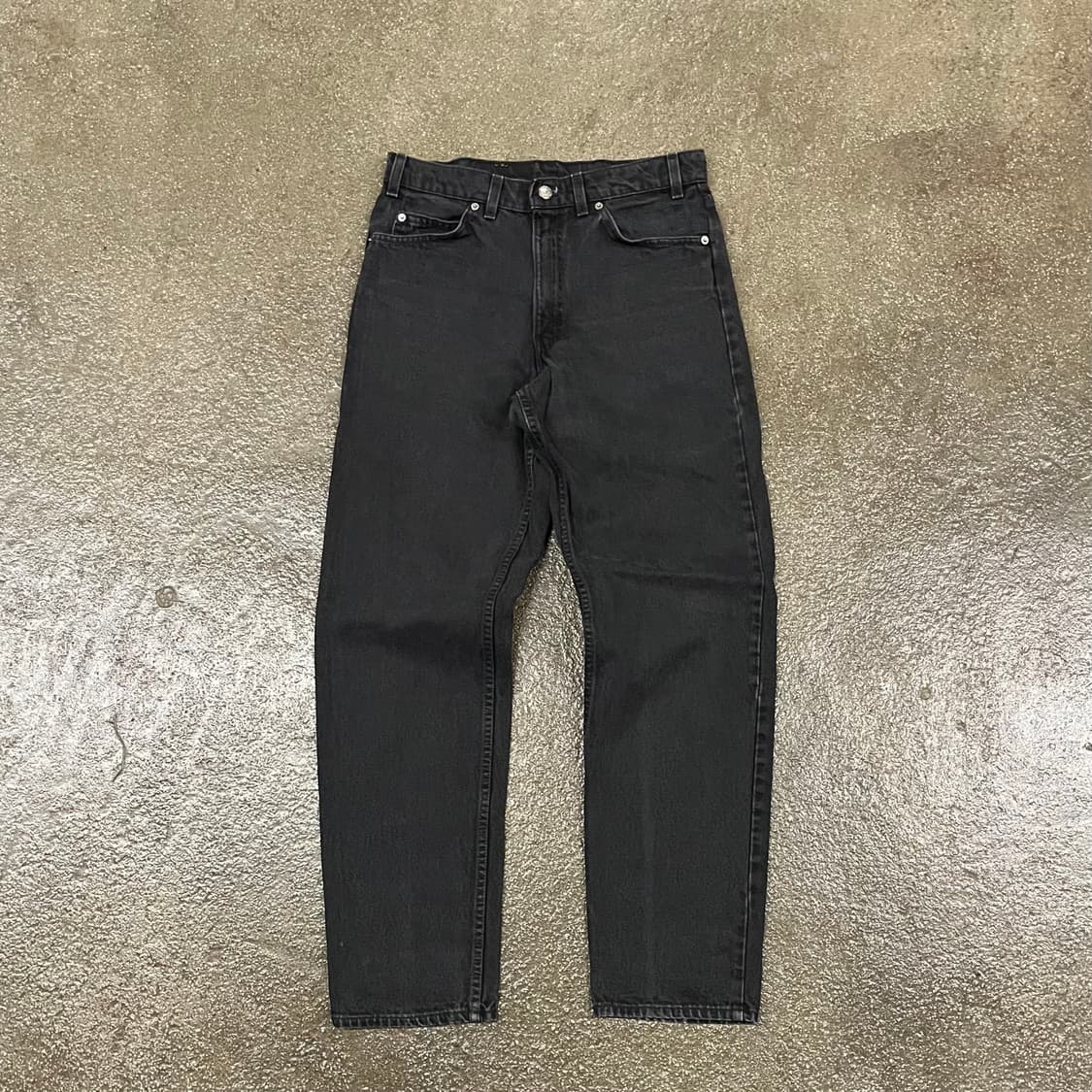 90s USA Levis550 오렌지탭 블랙진 (30“) 상품이미지3