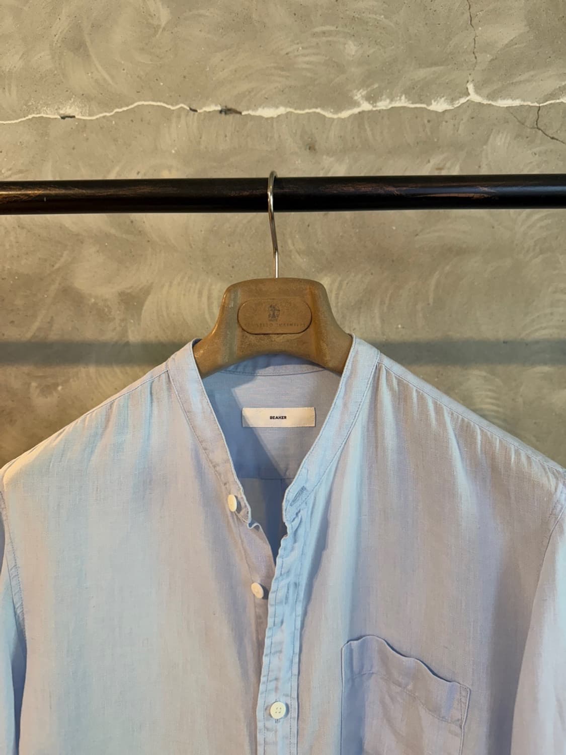 VINCE 빈스 리넨 셔츠 100 상품이미지3