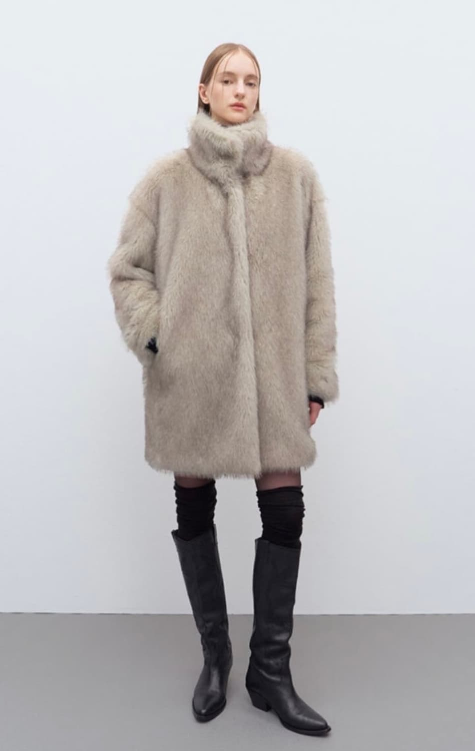 레이브 퍼 자켓  상품이미지2