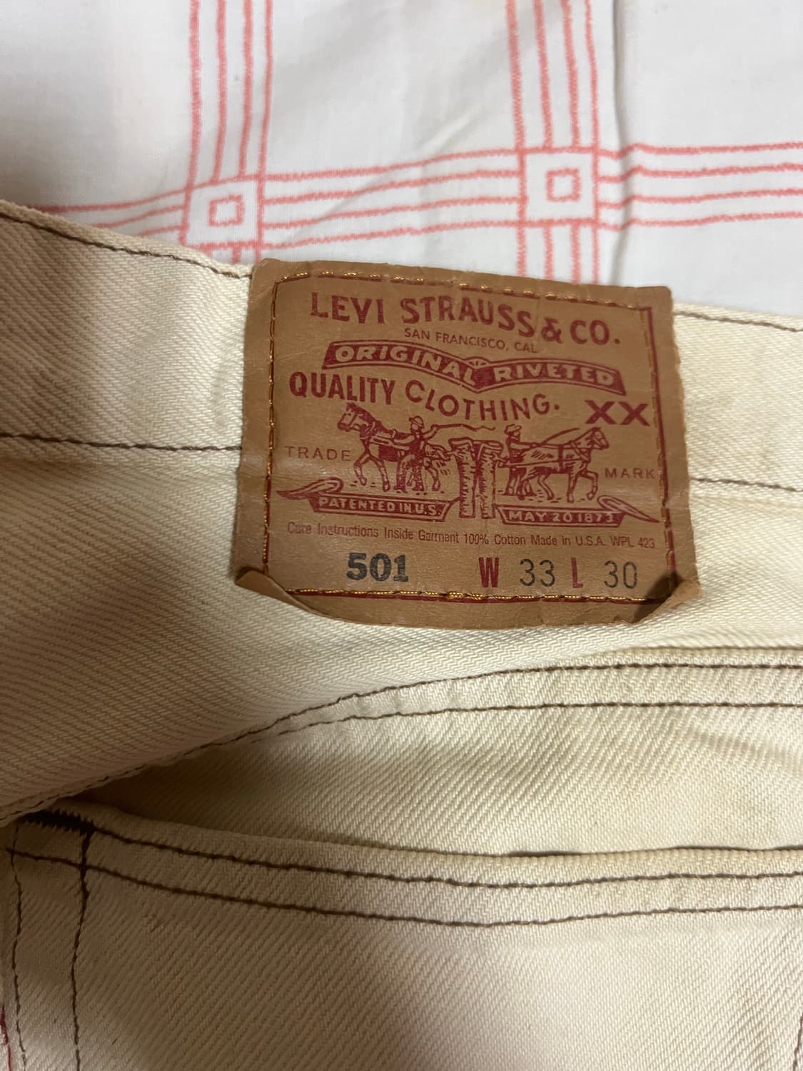 리바이스 501 made in usa 상품이미지3