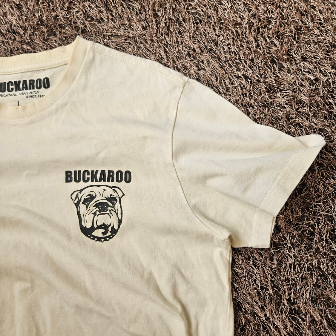 버커루(Buckaroo) 오리지널 빈티지 패치드 반팔티셔츠 L 상품이미지2
