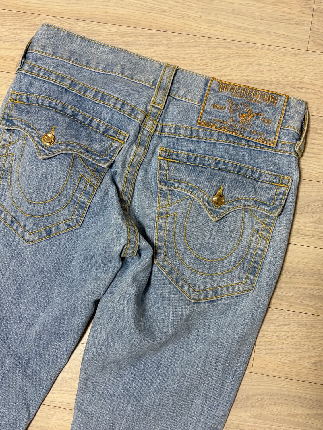 트루릴리젼 연청 팬츠 판매합니다 상품이미지6