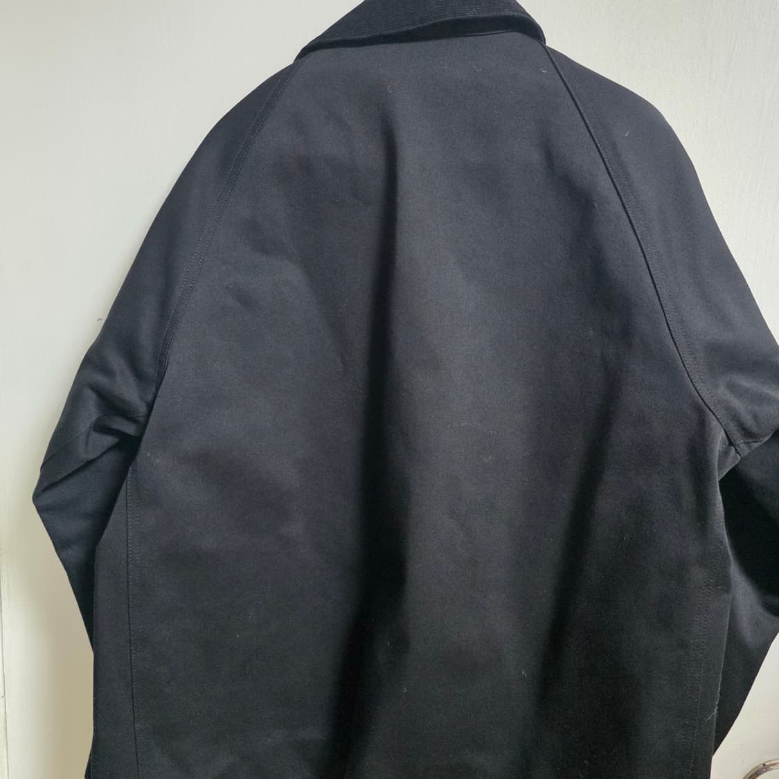 낫띵리튼 파이어맨 자켓 nothing written fireman 바버 상품이미지6