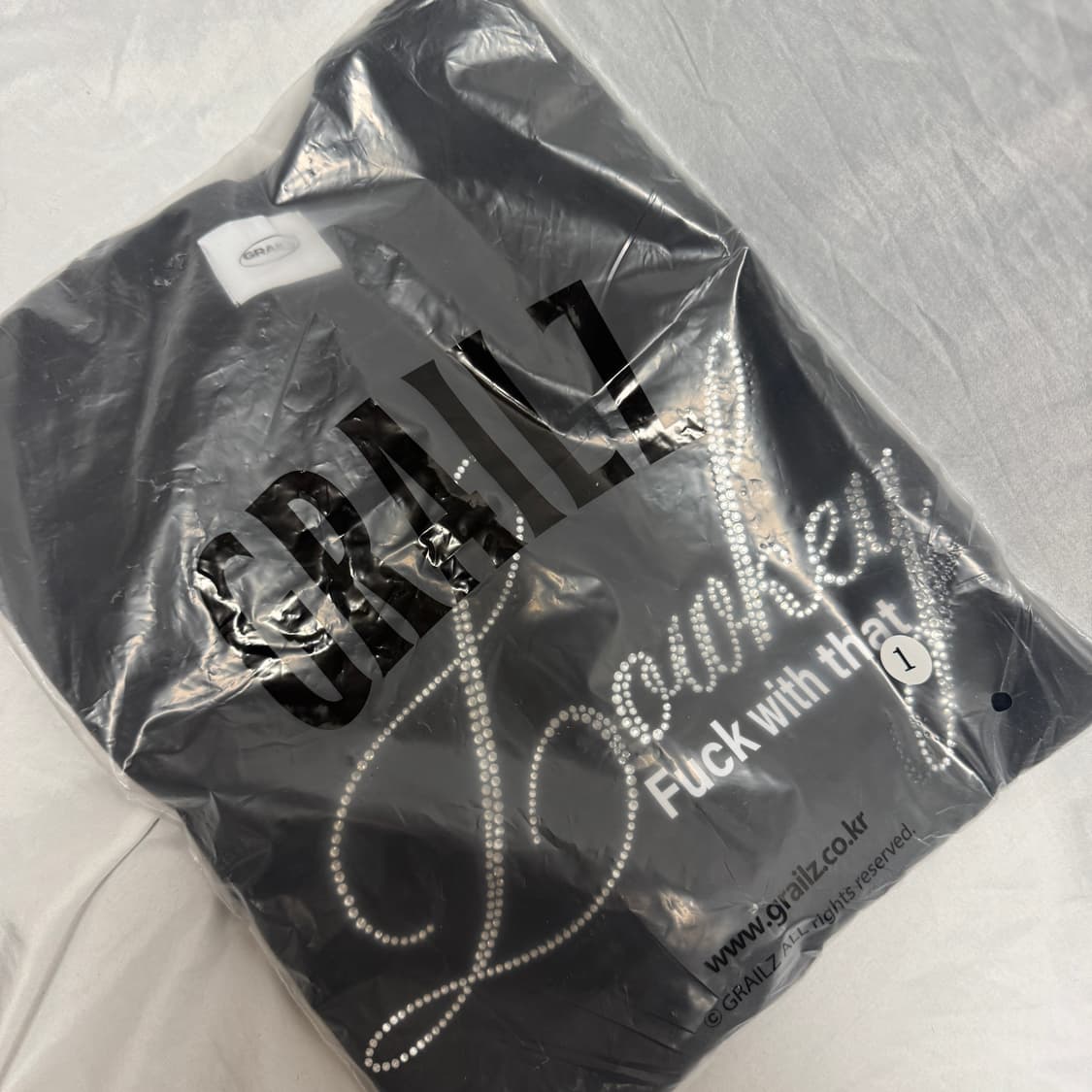 그레일즈 반팔티 1사이즈 (새상품) 상품이미지3