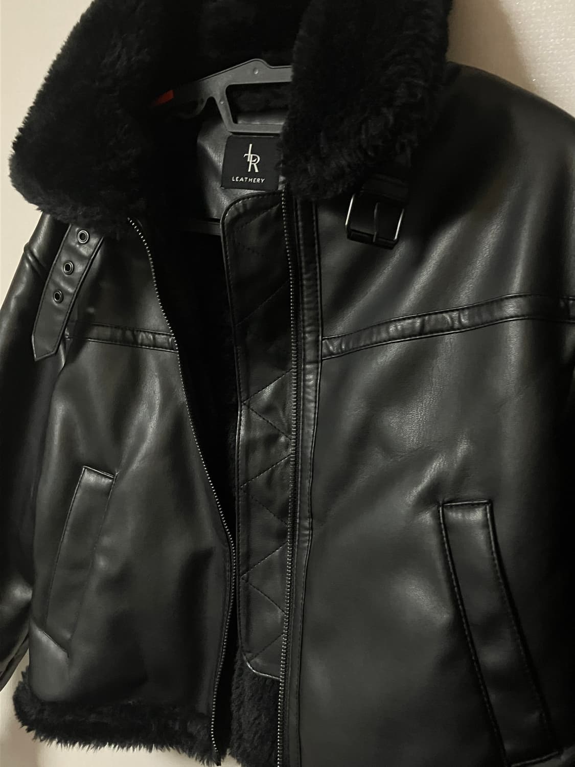 레더리 레더 무스탕 자켓 상품이미지8