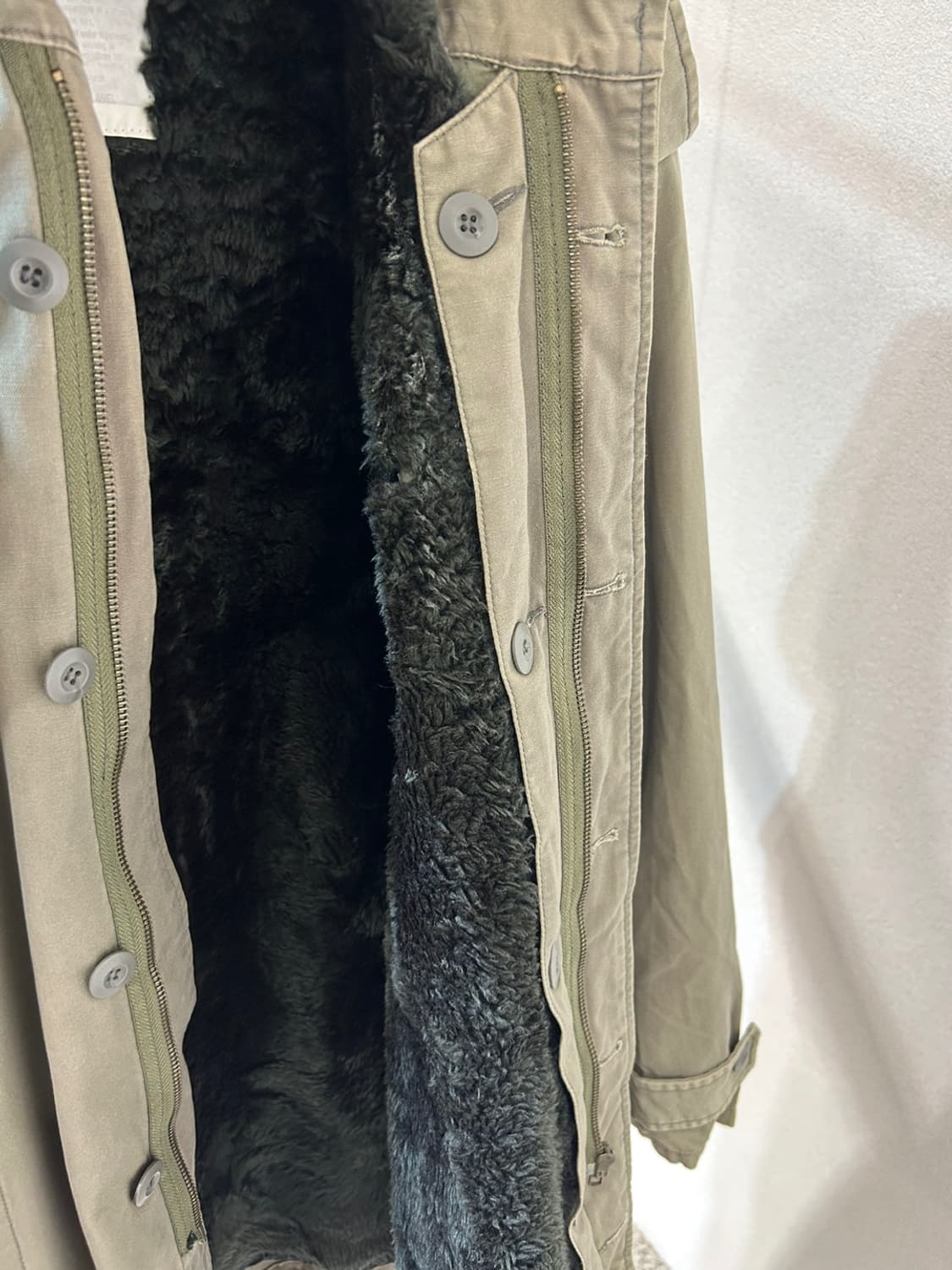 USA 후드 야상 점퍼 상품이미지3