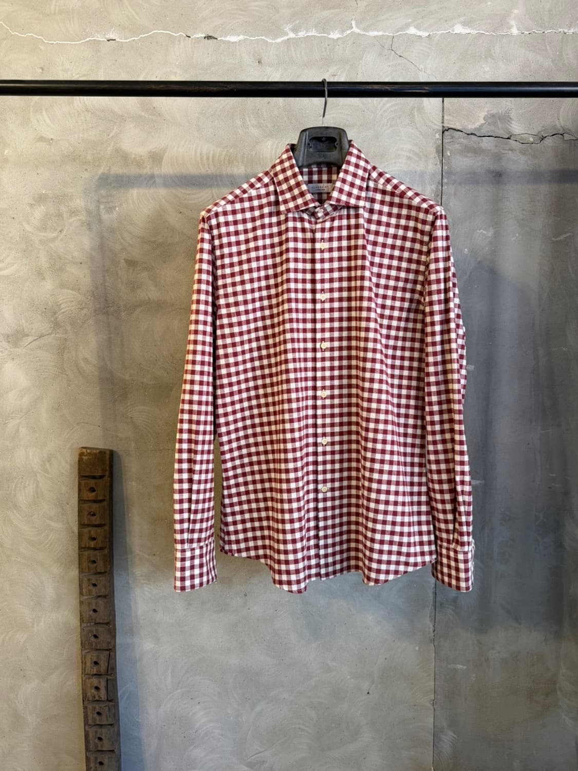 글랜셔츠 깅엄체크 셔츠 100 상품이미지5