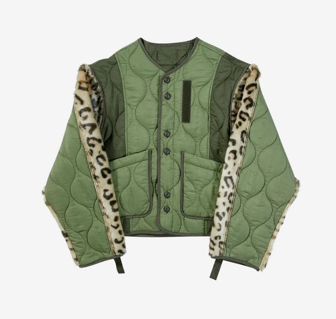 고트 패딩 숏 라이너 자켓  상품이미지1