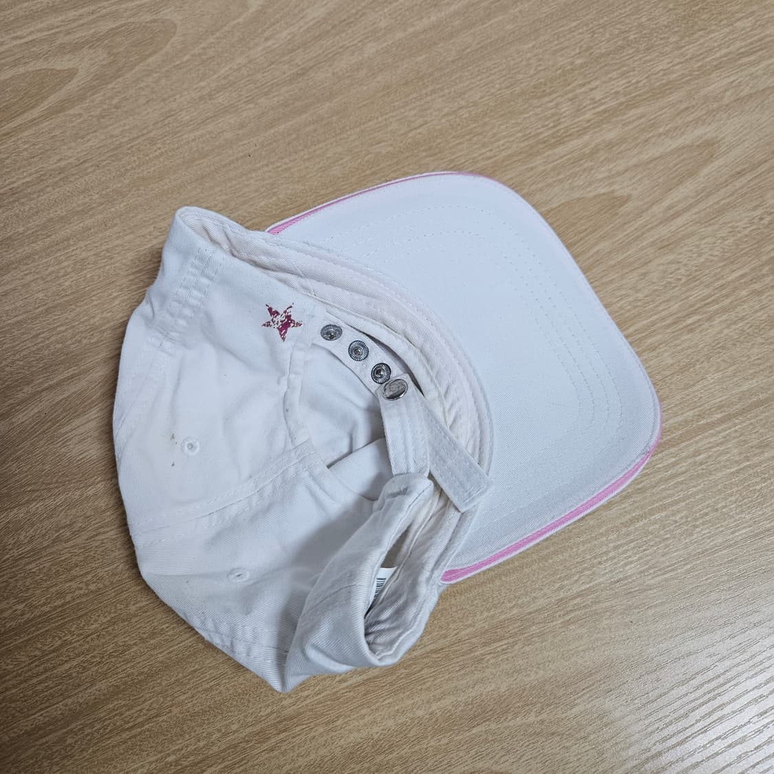 타미힐피거 화이트 Y2K 빈티지 볼캡 54cm 상품이미지2