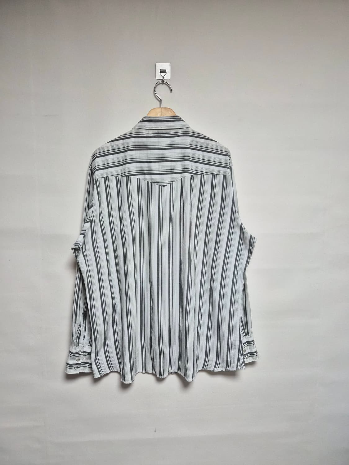 랭글러Wrangler 스트라이프 웨스턴 셔츠 XL사이즈 - S297 상품이미지2