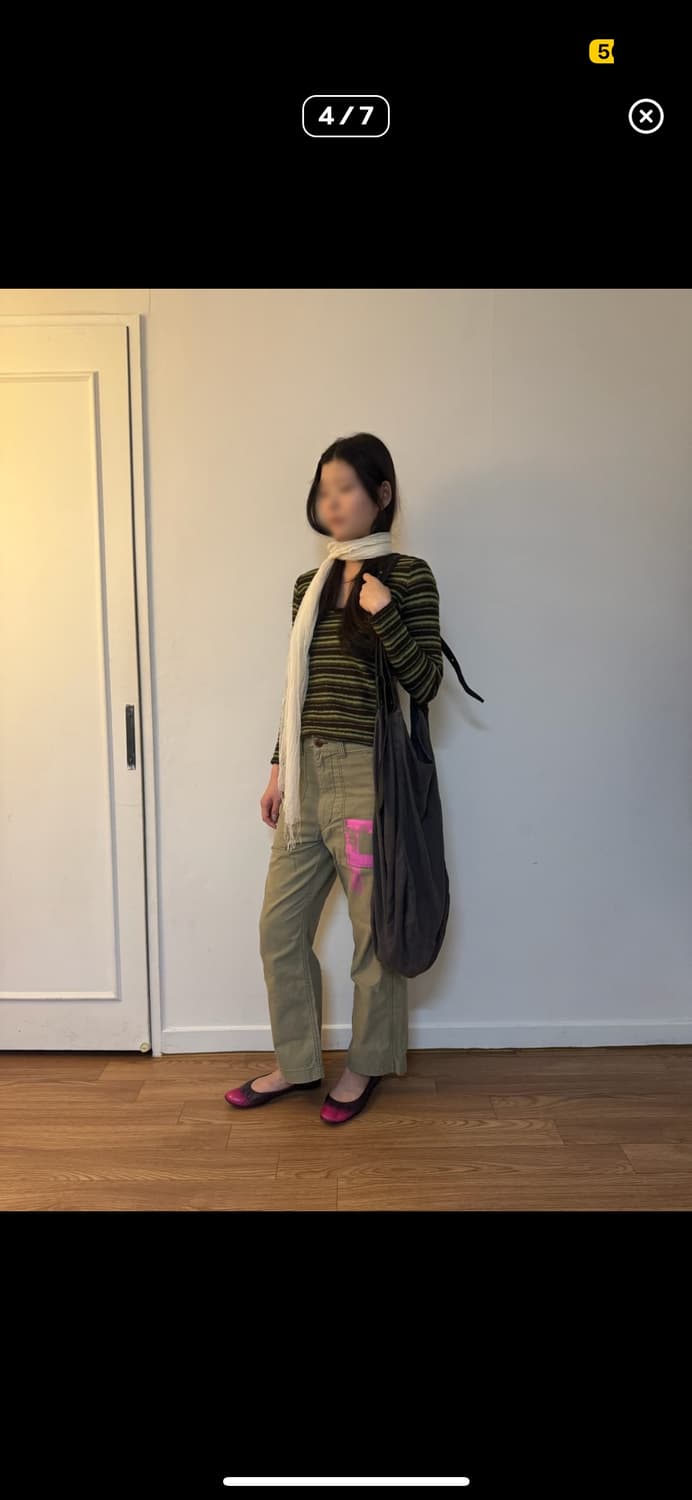 Attrattivo Stripe Knit 상품이미지4