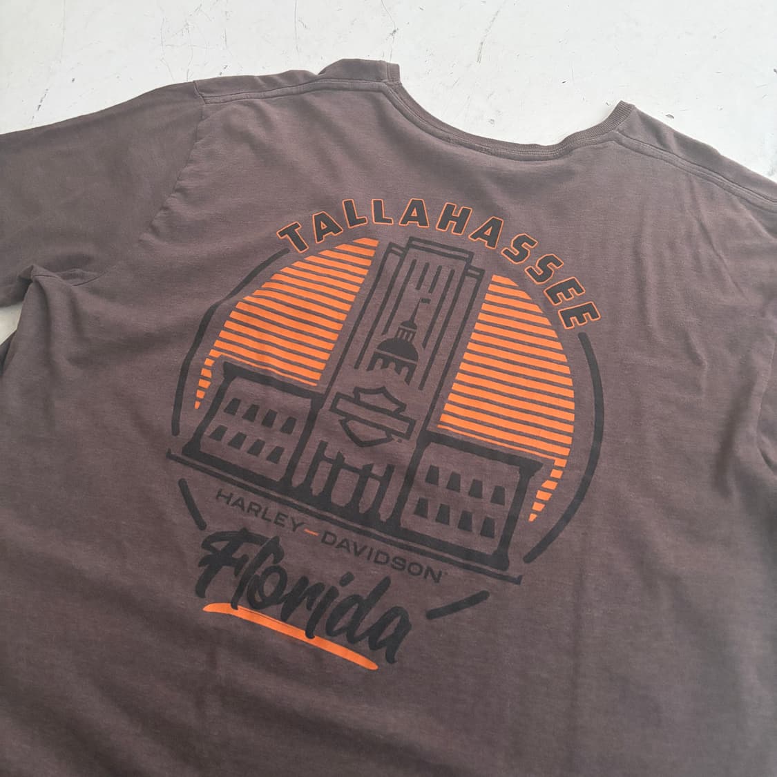 할리데이비슨 빈티지 반팔티 2XL 상품이미지9