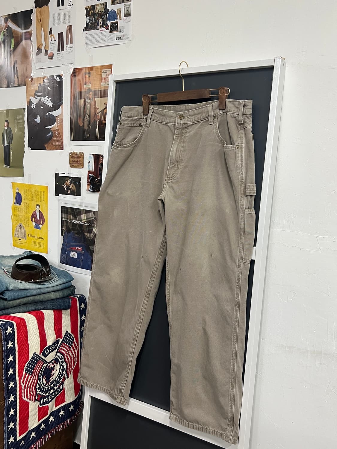 Carhartt 칼하트 카펜터 레귤러핏 워크 팬츠 상품이미지10