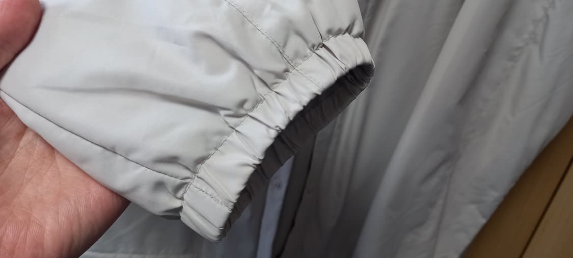 두벌 에잇세컨즈 브이넥 경량패딩 블랙 아이보리 2XL 상품이미지7